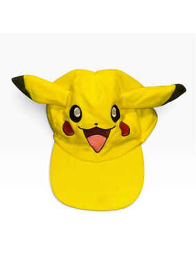Pokémon Pikachu Hat Cap Fitted With Ears One Size